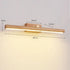 Schwarznuss Holz LED-Wandleuchte